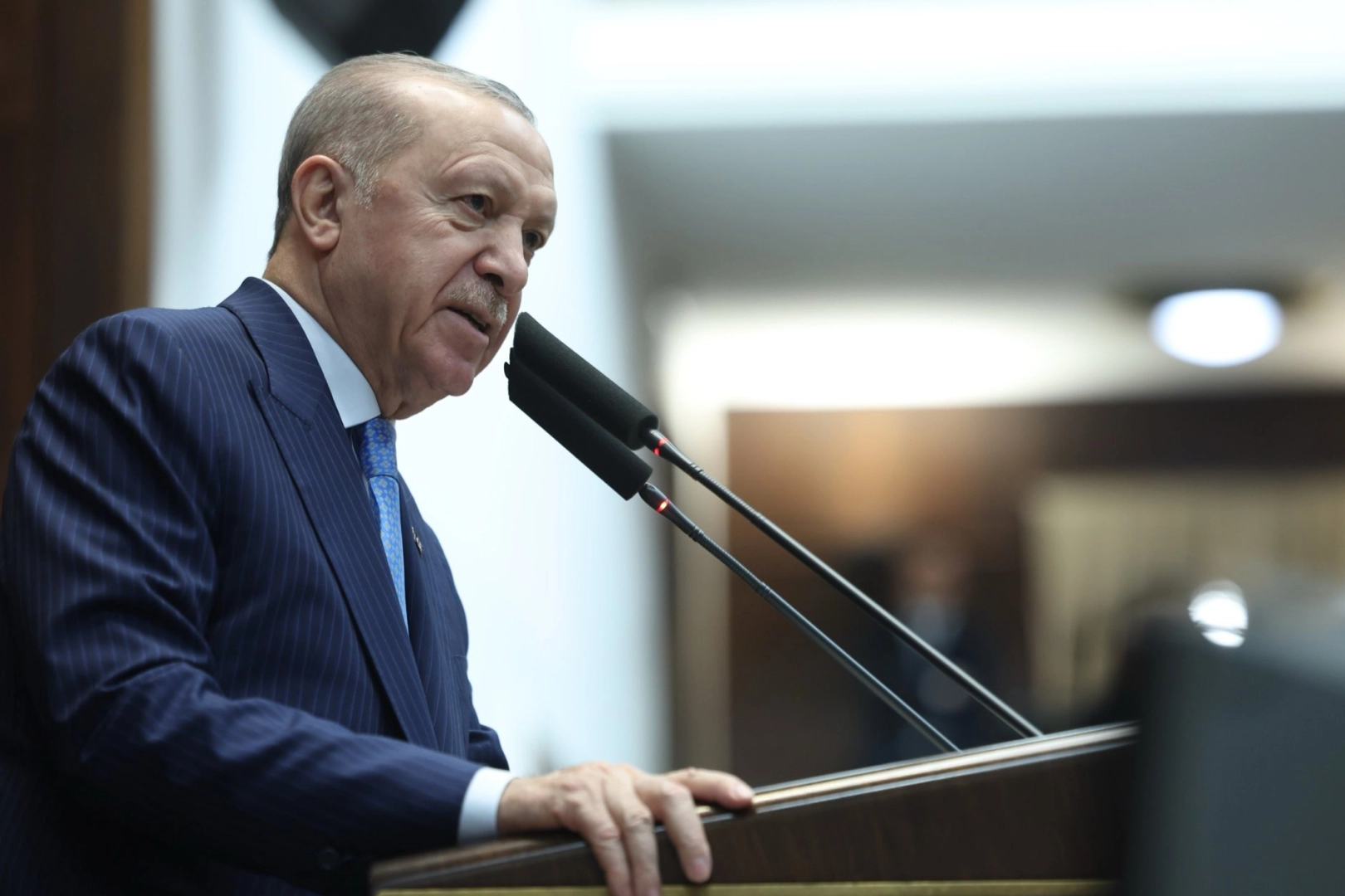 Cumhurbaşkanı Erdoğan: En d&uuml;ş&uuml;k emekli aylığı 20 bin TL oluyor... Suriye istikrar &uuml;lkesine d&ouml;n&uuml;şecek