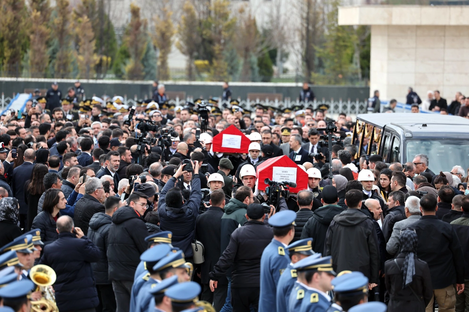 ASELSAN şehitleri Ankara&rsquo;da son yolculuğuna uğurlandı