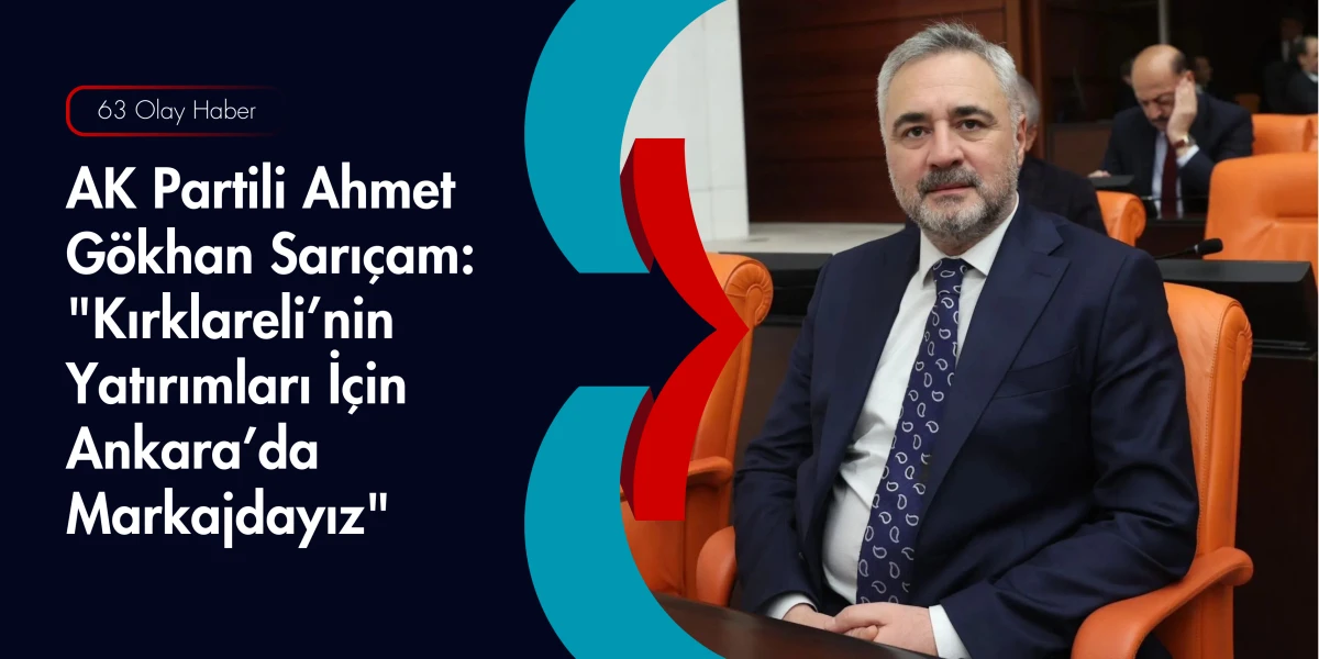 Ahmet G&ouml;khan Sarı&ccedil;am Projeleri Yerinde Takip Ediyor