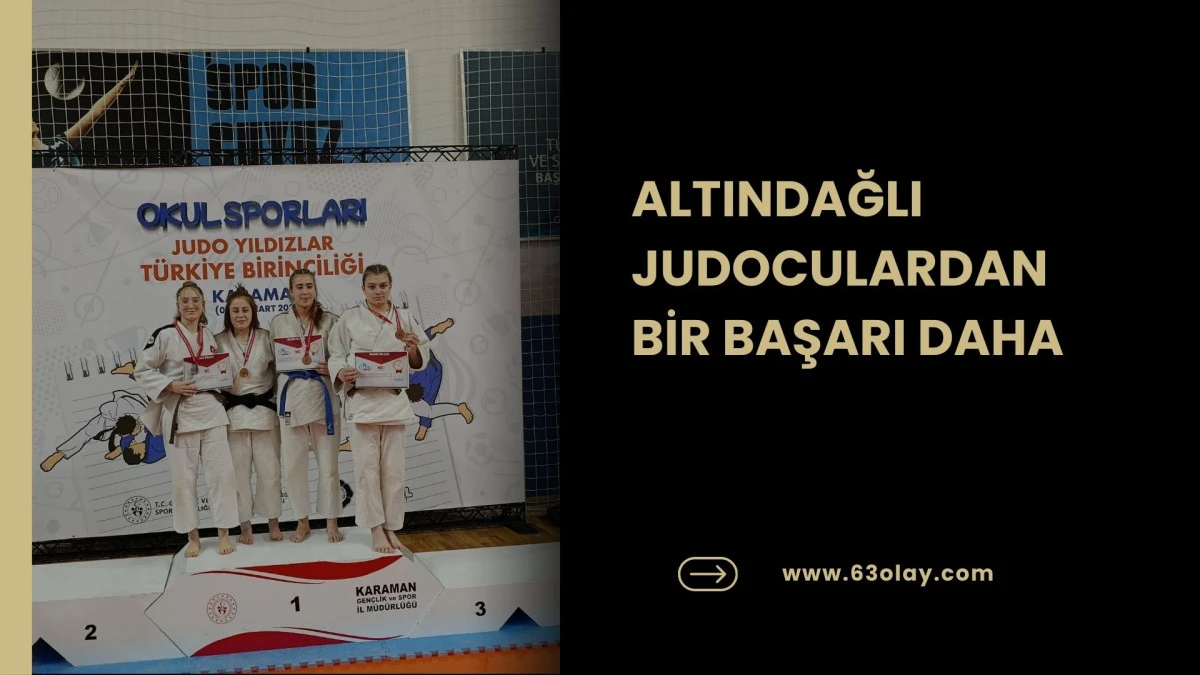 ALTINDAĞLI JUDOCULARDAN BİR BAŞARI DAHA