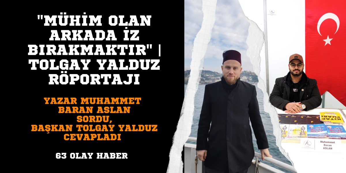 Ankara'da Kadim Usullerle Bir K&uuml;lt&uuml;r Devrimi: Tolgay Yalduz 63 Olay Haber&rsquo;e Anlattı