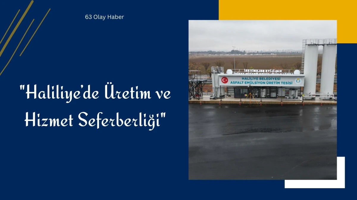 BAŞKAN CANPOLAT: HALİLİYE&rsquo;DE BELEDİYECİLİK &Uuml;RETİMLE G&Uuml;&Ccedil;LENİYOR