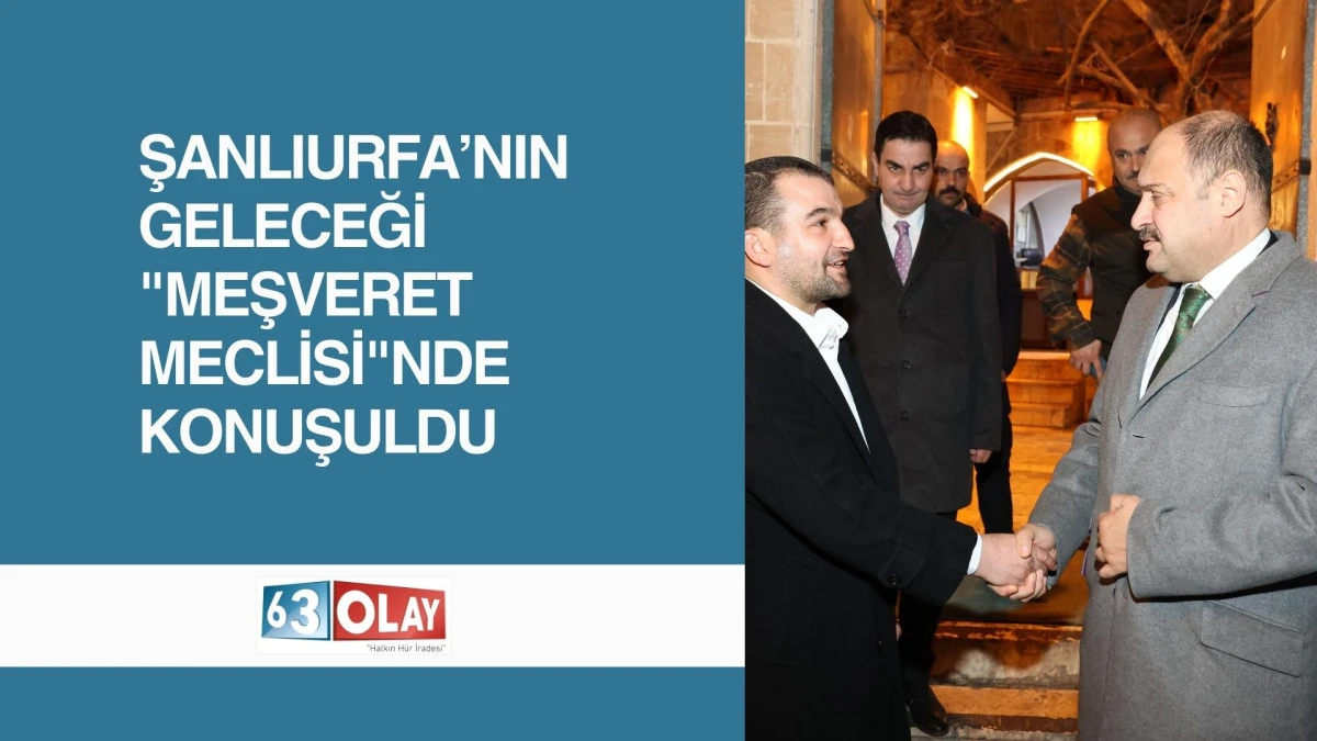 Başkan G&uuml;lpınar Meşveret Meclisi&rsquo;nde