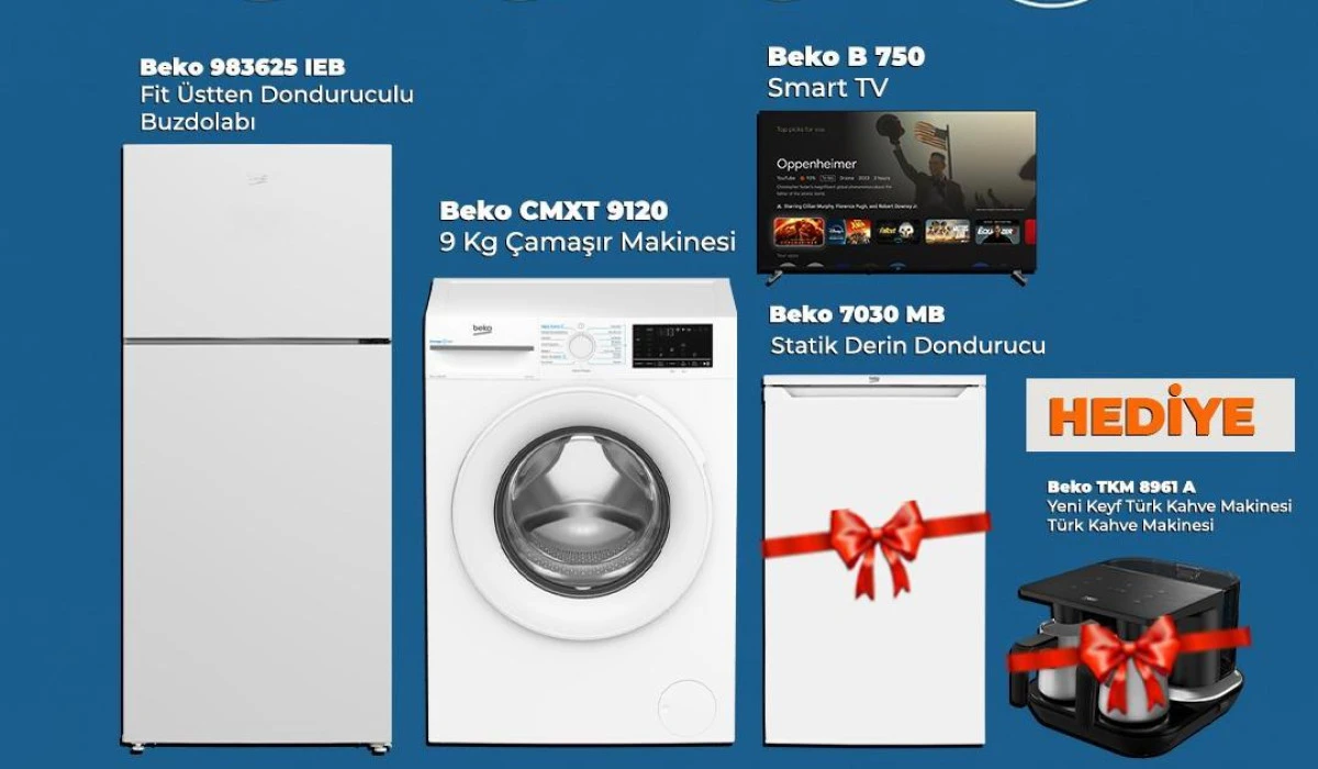 Beko&rsquo;dan Bahar Fırsatı: RS Yıldız Plaza&rsquo;da Dev Kampanya Başladı!