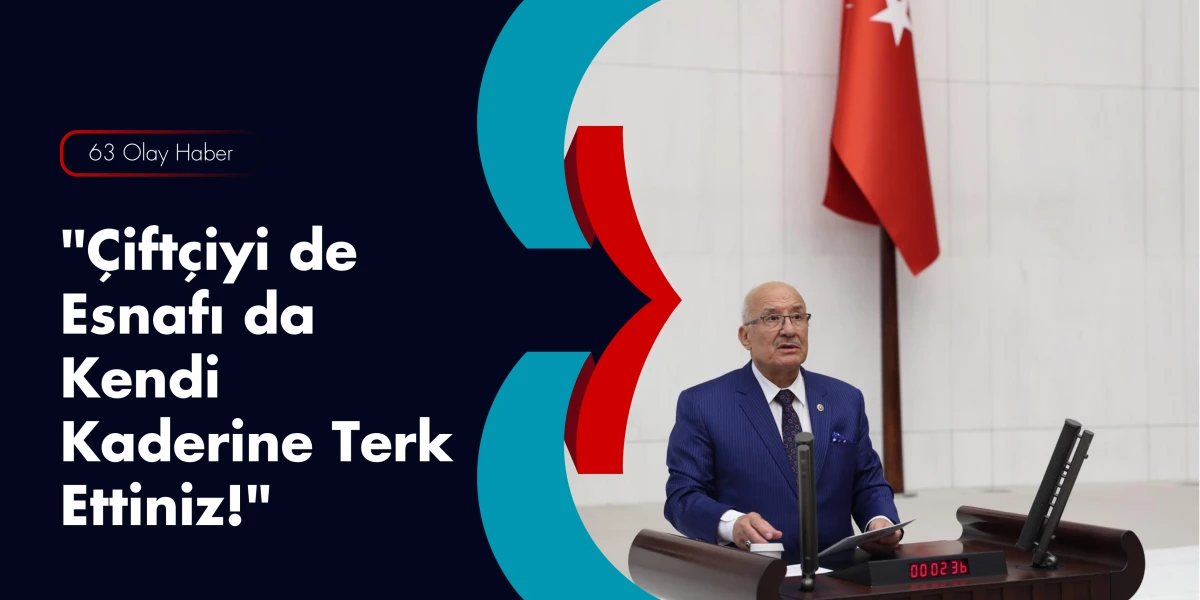 Burhanettin Kocamaz&rsquo;dan TBMM&rsquo;de Mersin &Ccedil;ıkışı