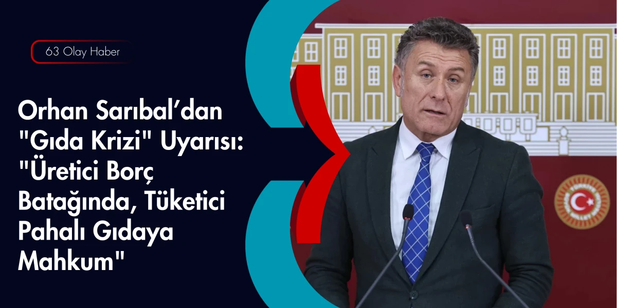 Bursa Milletvekili Sarıbal&rsquo;dan Korkutan Uyarı