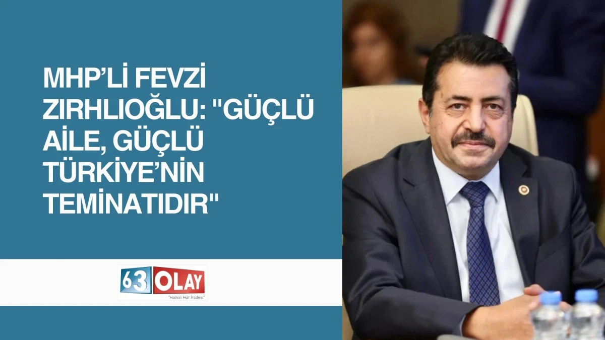 Bursa&rsquo;nın Meclis&rsquo;teki Sesi: Fevzi Zırhlıoğlu