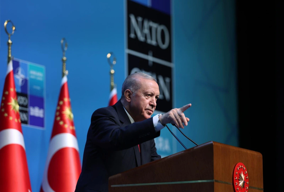 Cumhurbaşkanı Erdoğan, NATO Liderler Zirvesi sonrası basın toplantısında konuştu