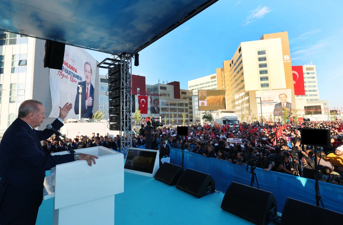 Cumhurbaşkanı Erdoğan Şehir Hastanesinin A&ccedil;ılışında M&uuml;jdeyi Verdi!