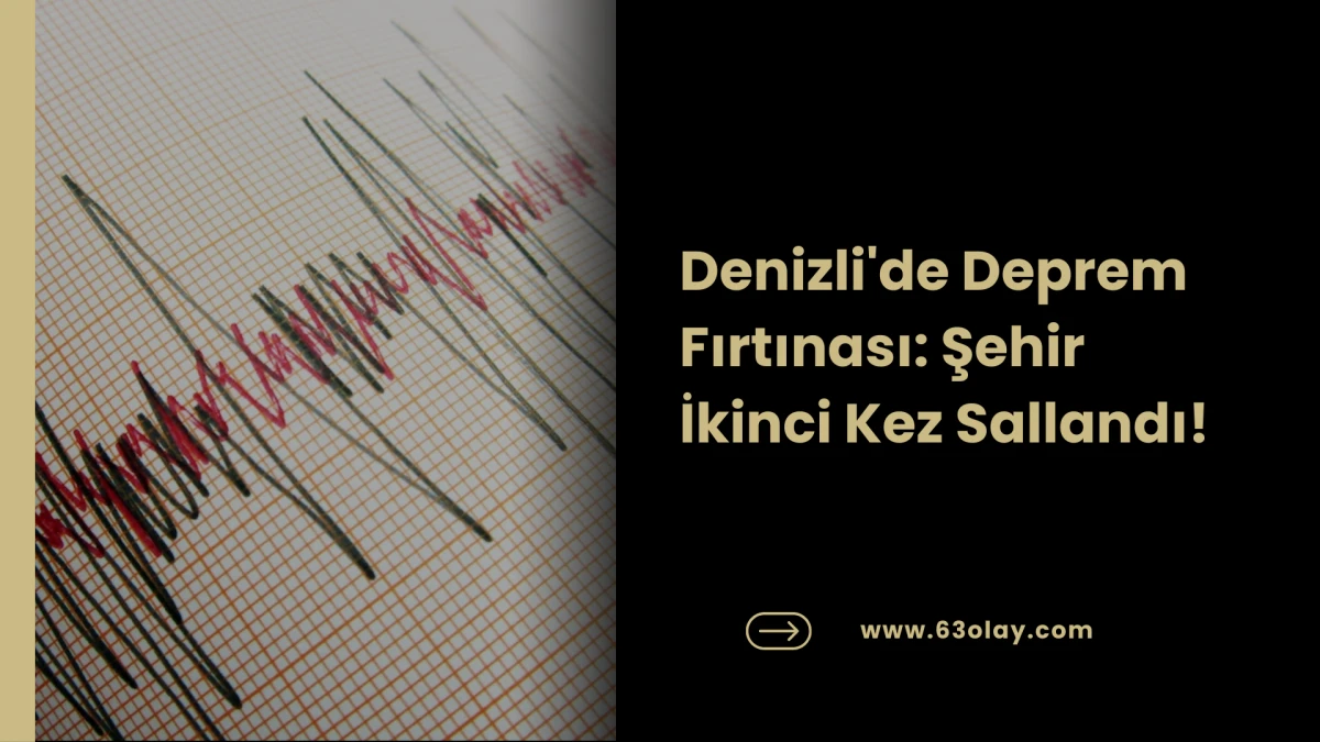 Denizli Beşik Gibi: Sabah 5.1, Şimdi de 4.1!