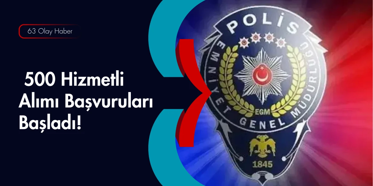 EGM&rsquo;den Lise Mezunlarına M&uuml;jde