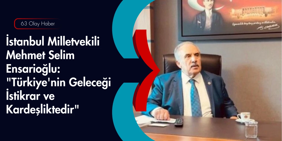 Ensarioğlu&rsquo;ndan Net Mesaj: &Ccedil;&ouml;z&uuml;m Ortak Akılda