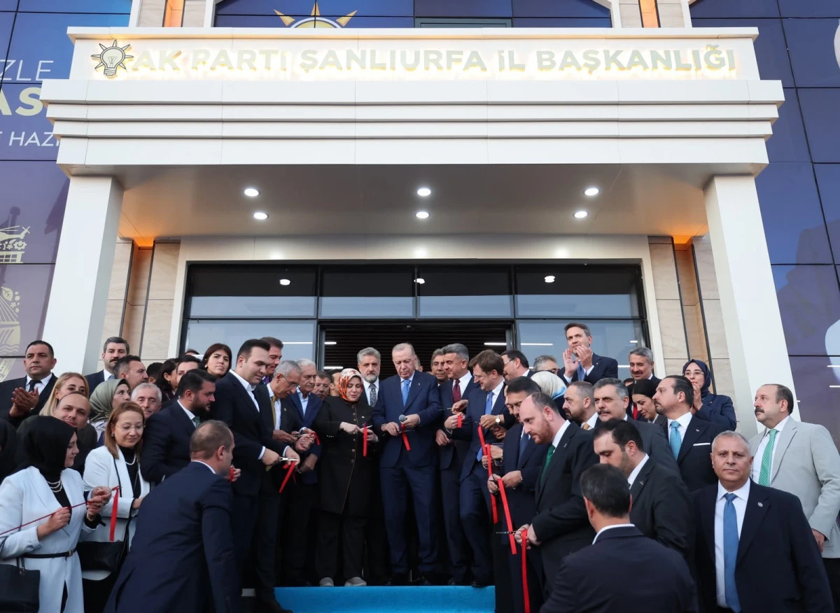 Erdoğan&rsquo;dan Şanlıurfa&rsquo;da Teşkilata Birlik Mesajı