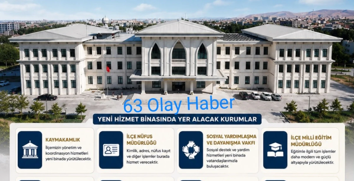 Eyy&uuml;biye&rsquo;de T&uuml;m Kamu Kurumları Tek &Ccedil;atıda Birleşti: İşte Yeni H&uuml;k&uuml;met Konağı&rsquo;nın Yeri