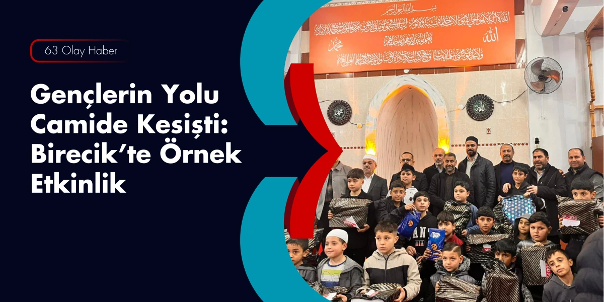 GEN&Ccedil;LER CAMİLERDE BULUŞTU