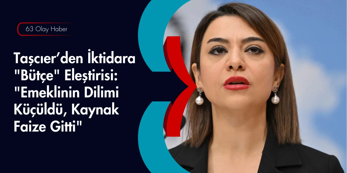 Ger&ccedil;ek Sosyal Politika Şart: Taşcıer'den Kadın İstihdamı Uyarısı