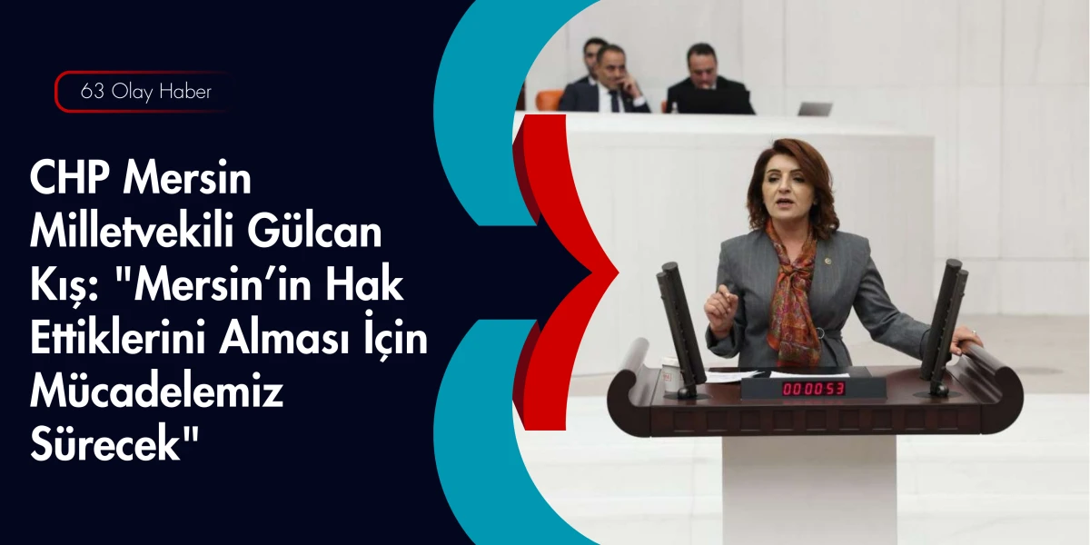 G&uuml;lcan Kış Mersin&rsquo;in Taleplerini Ankara&rsquo;ya Taşıyor