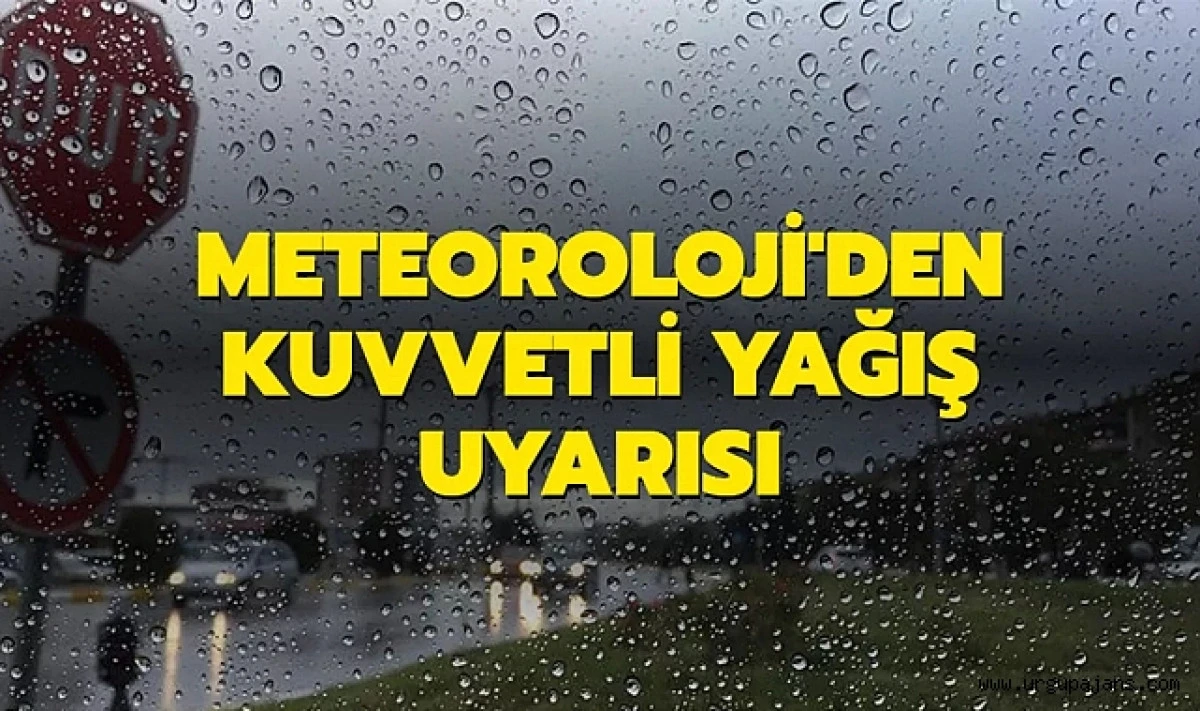 G&uuml;neydoğu İ&ccedil;in Sarı Kodlu Alarm: 6 İlde Kuvvetli Yağış ve Fırtına Bekleniyor!