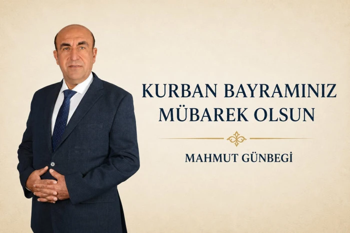G&uuml;neykent&rsquo;in G&ouml;n&uuml;ll&uuml; Hizmetkarı Mahmut G&uuml;nbegi&rsquo;den Anlamlı Kurban Bayramı Mesajı
