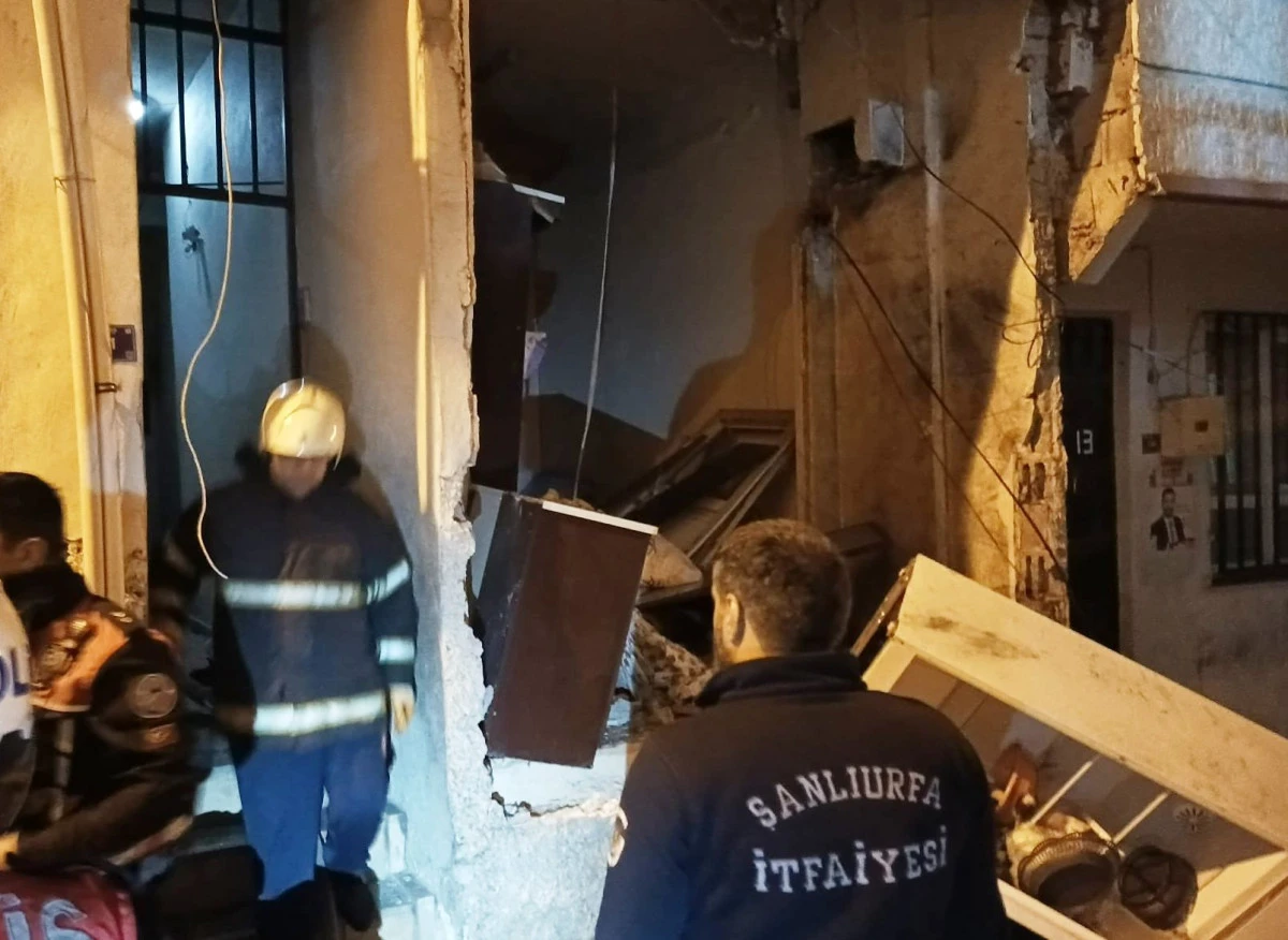 Haliliye’de Tüp Patladı! Duvarlar Çöktü, Ortalık Savaş Alanına Döndü