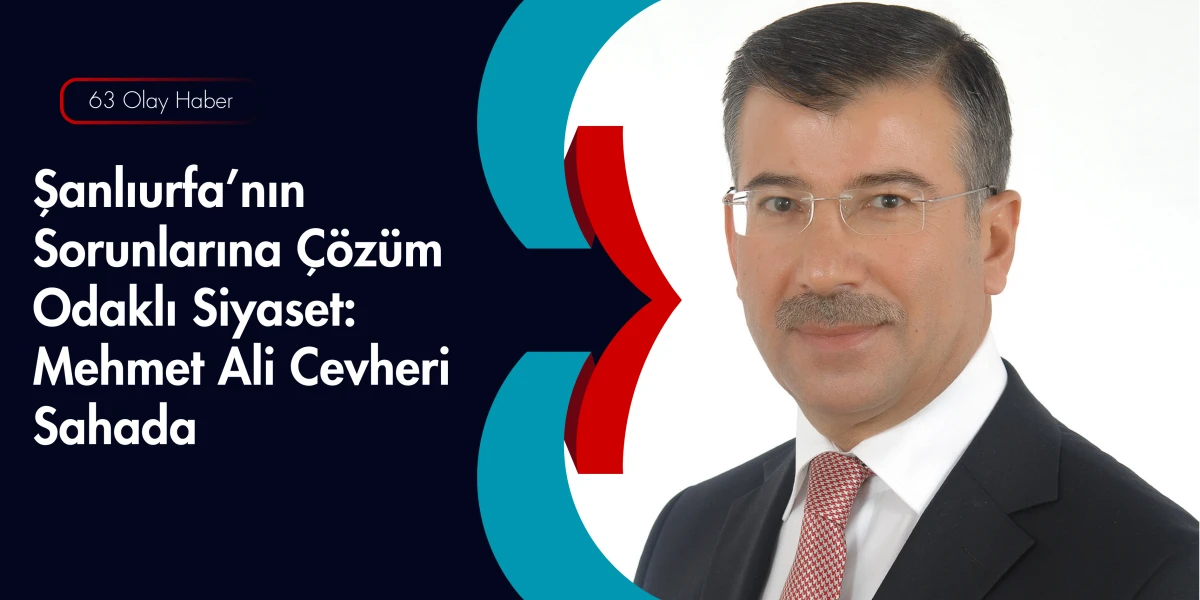 Haliliye&rsquo;den Meclis&rsquo;e: Cevheri Şanlıurfa&rsquo;nın Taleplerini Ankara&rsquo;ya Taşıyor