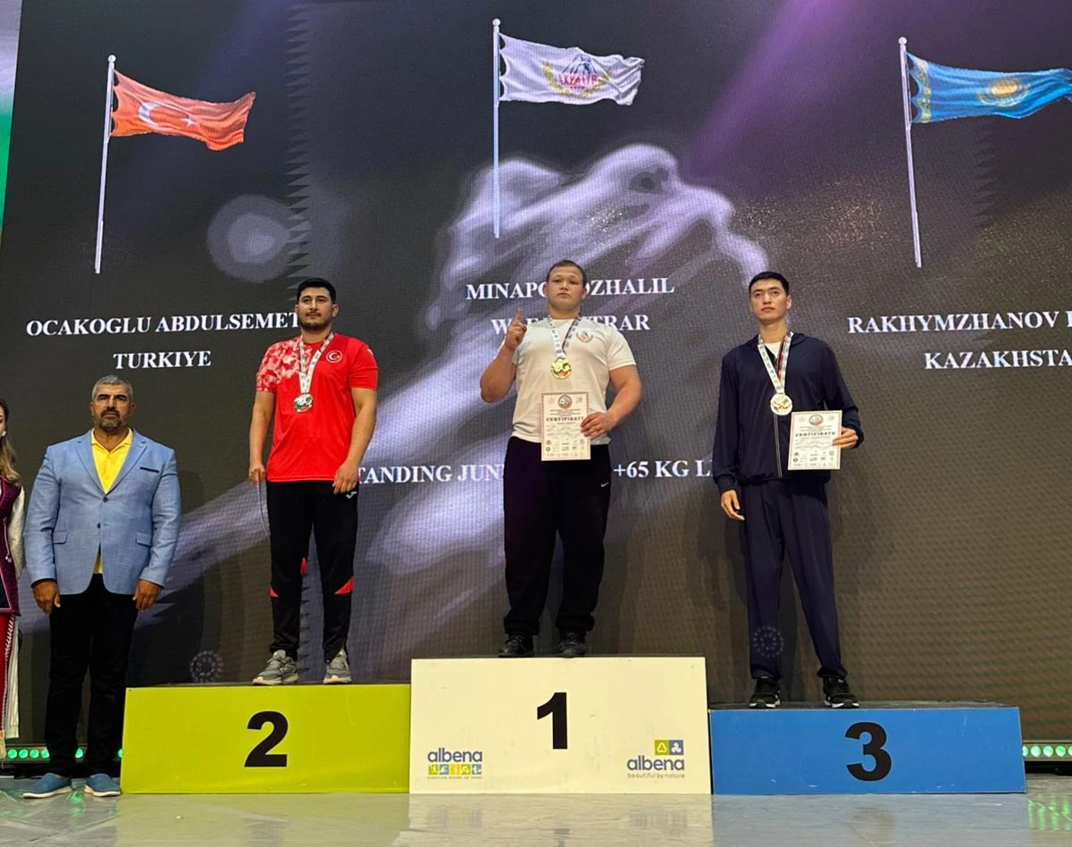 HALİLİYE’NİN MİLLİ SPORCUSU ABDULSAMET OCAKOĞLU, DÜNYA İKİNCİSİ OLDU