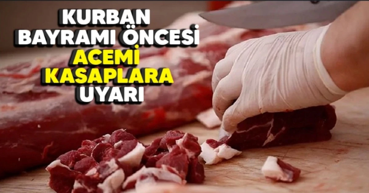 Hastanelik Olmayın! Uzmanlardan Kurban Keseceklere Acemi Kasap Uyarısı