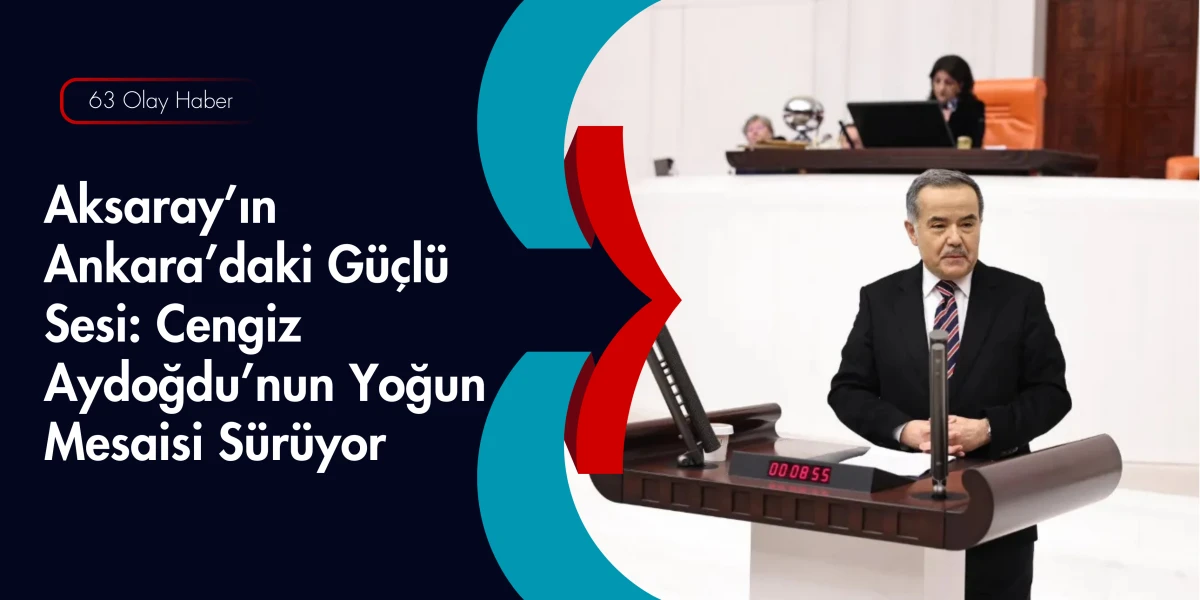 Hem Siyaset&ccedil;i Hem Yazar: Milletvekili Cengiz Aydoğdu&rsquo;dan Kritik Hamleler