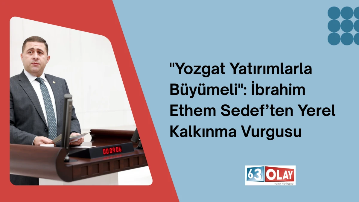 İbrahim Ethem Sedef Yatırımların Takip&ccedil;isi