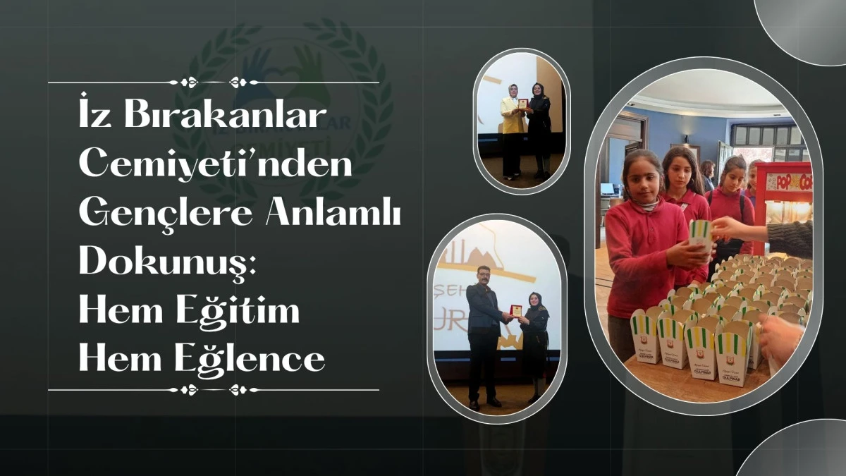 İz Bırakanlar Cemiyeti Durmuyor! Bu Kez Adres &Ccedil;amlıdere Ortaokulu