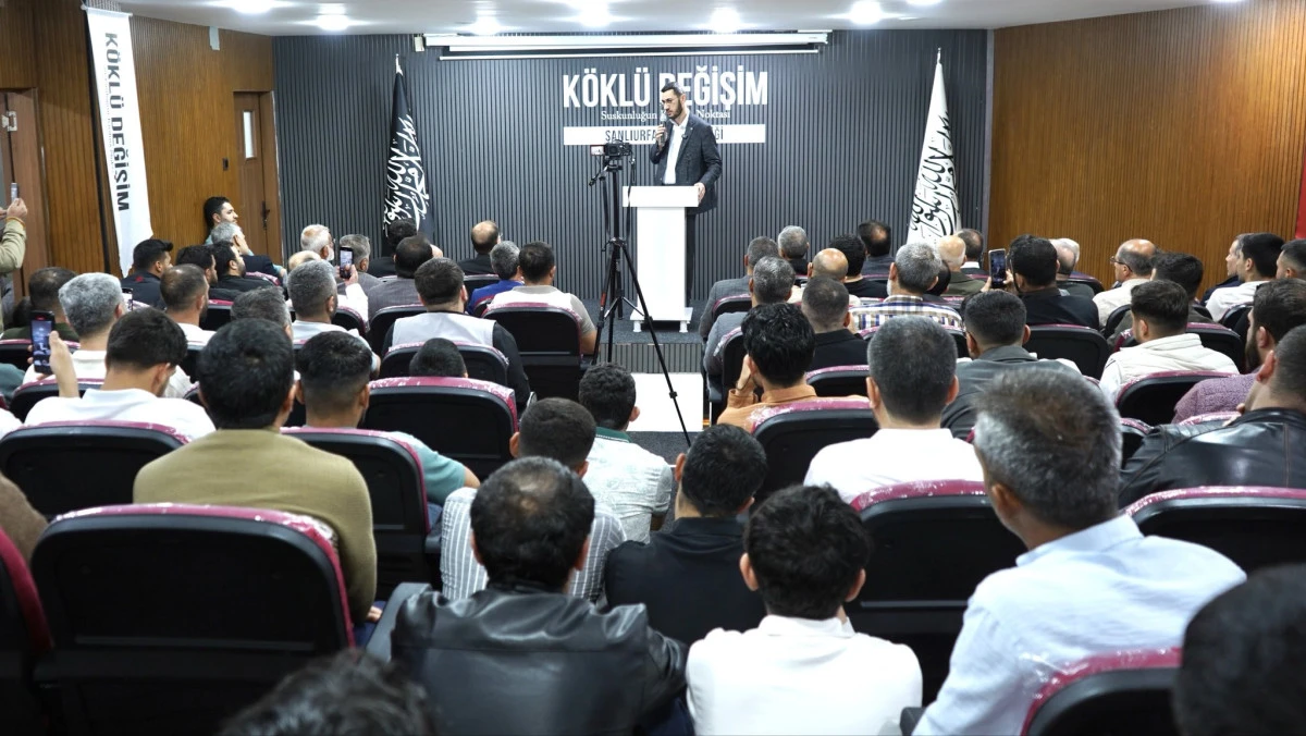 K&ouml;kl&uuml; Değişim Şanlıurfa Temsilciliği Yeni Mekanına Kavuştu: A&ccedil;ılışa Yoğun İlgi