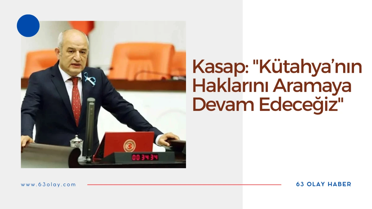 K&uuml;tahya&rsquo;nın Ankara&rsquo;daki Sesi: Dr. Ali Fazıl Kasap