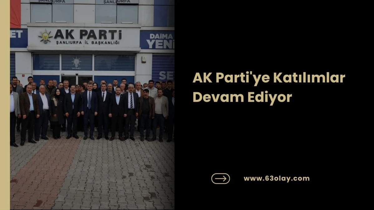 Meclis &Uuml;yesi ve Beraberindeki Heyet Ak Parti&rsquo;ye Ge&ccedil;iş Yaptı 
