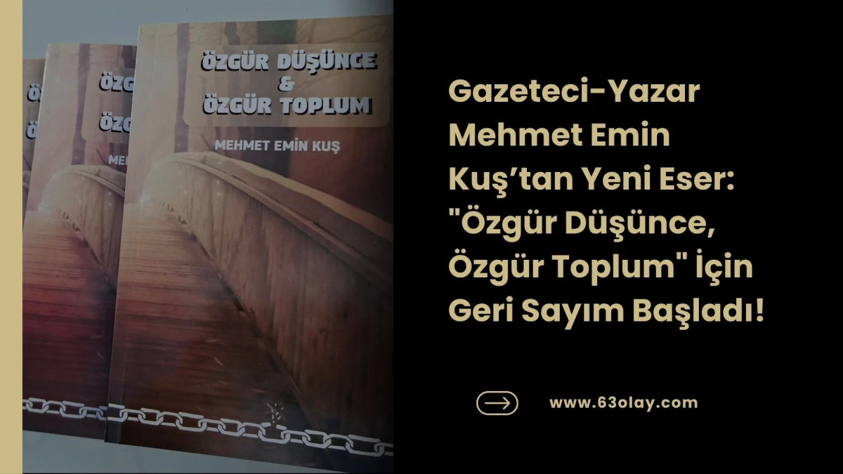Mehmet Emin Kuş 7. Kitabıyla G&ouml;n&uuml;llere Dokunacak! İmza G&uuml;n&uuml; Cumartesi