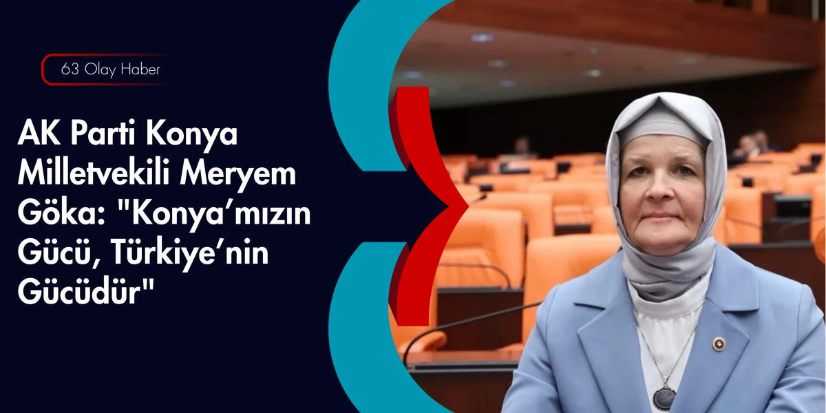 Meryem G&ouml;ka Sahada: Konya İ&ccedil;in Durmak Yok, Yola Devam