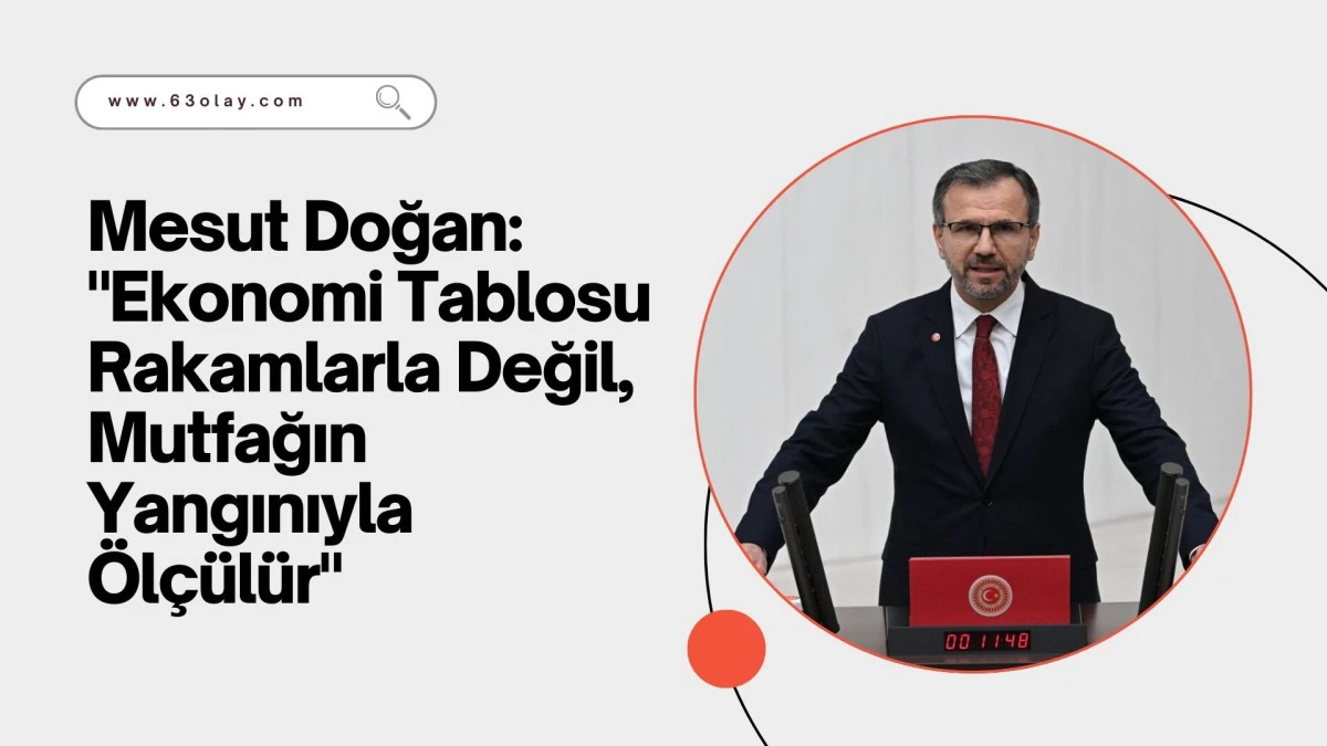 Mesut Doğan: T&uuml;rkiye Bor&ccedil; Kıskacından &Uuml;retimle &Ccedil;ıkabilir