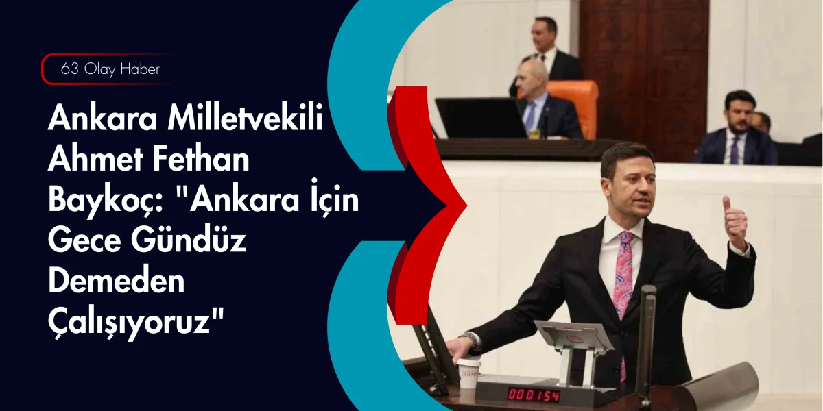 Milletvekili Bayko&ccedil; Ankara Sokaklarında: Vatandaşımızın Emrindeyiz