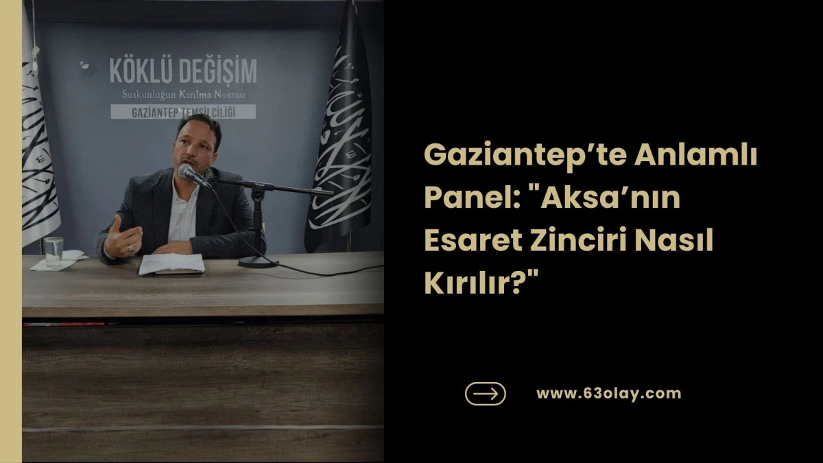 Said Doğan&rsquo;dan Aksa Sunumu: Esaret Zinciri Nasıl Kırılır?