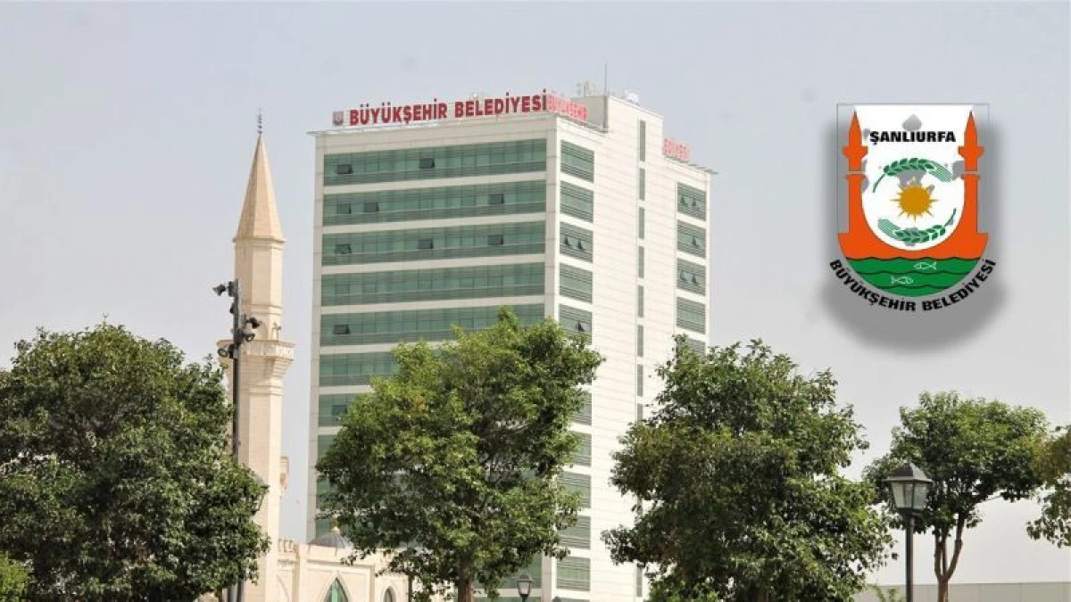 Şanlıurfa B&uuml;y&uuml;kşehir Belediyesi 12 Personel Alacak!