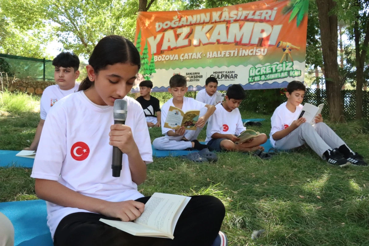 ŞANLIURFA B&Uuml;Y&Uuml;KŞEHİR BELEDİYESİ&rsquo;NDEN DOĞANIN KAŞİFLERİ YAZ KAMPI