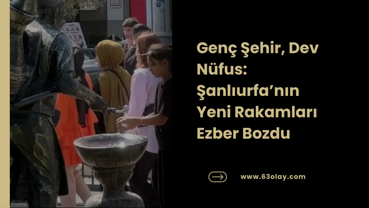 Şanlıurfa B&uuml;y&uuml;meye Devam Ediyor: İşte 2025 Yılı Yeni N&uuml;fus Rakamları!