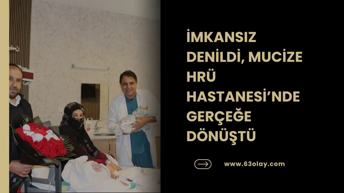 Şanlıurfa&rsquo;da 12 Yıllık Bebek &Ouml;zlemi Bitti