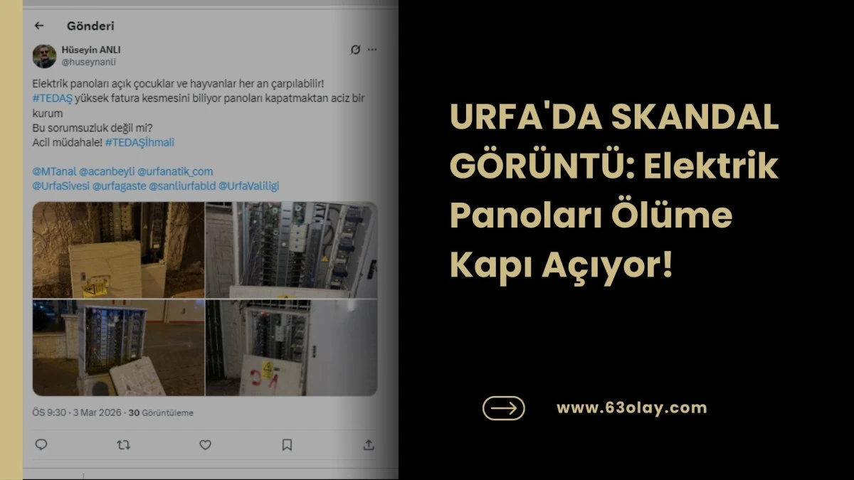 Şanlıurfa'da &Ccedil;ocuklar Tehlike Altında: Dağıtım Şirketi Uyuyor mu?