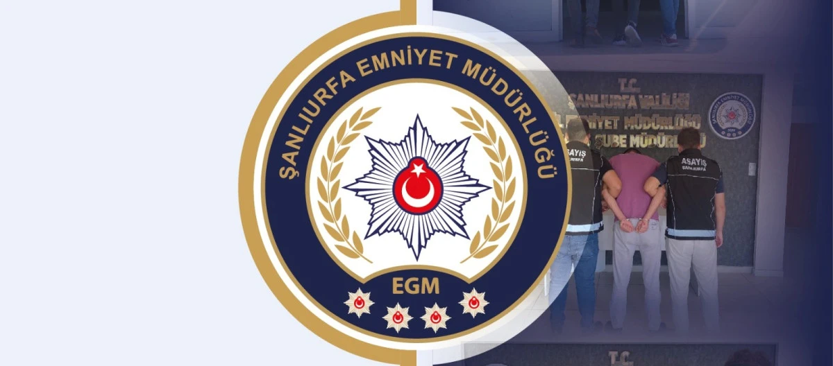 Şanlıurfa'da Firari Hırsız Yakalandı: 28 Yıl Kesinleşmiş Cezası Bulunuyordu