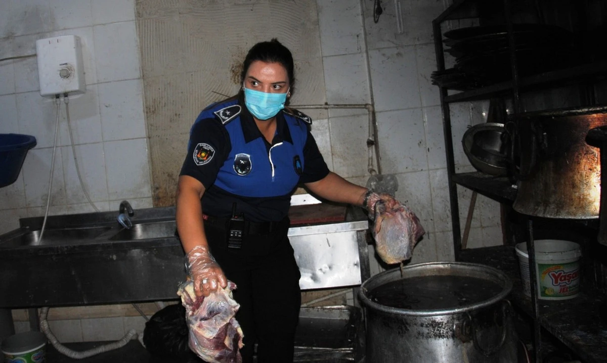 Şanlıurfa’da Kokmuş Bozulmuş ve Satış İçin Pişirilen 1 Ton Bozuk Et Ele Geçirildi 