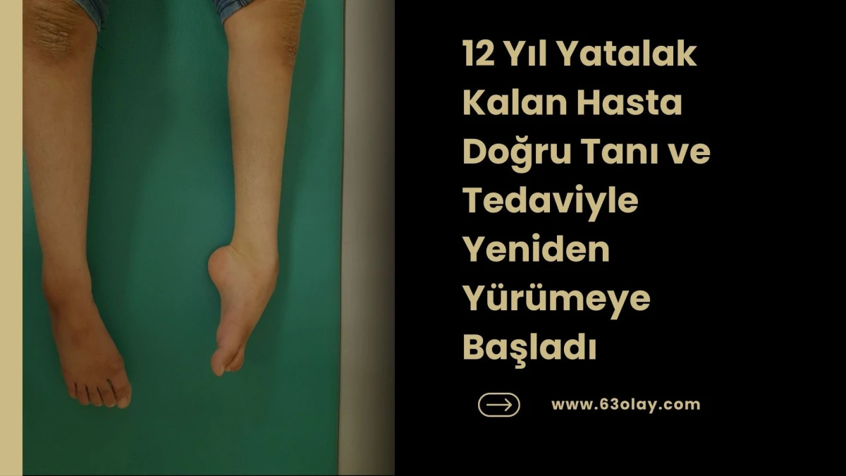 Şanlıurfa&rsquo;da Milyonda Bir G&ouml;r&uuml;len Hastalık Şifasını Buldu