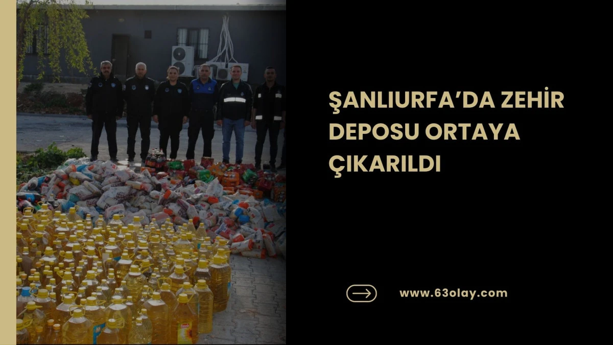 ŞANLIURFA'DA TONLARCA BOZUK &Uuml;R&Uuml;NE EL KONULDU