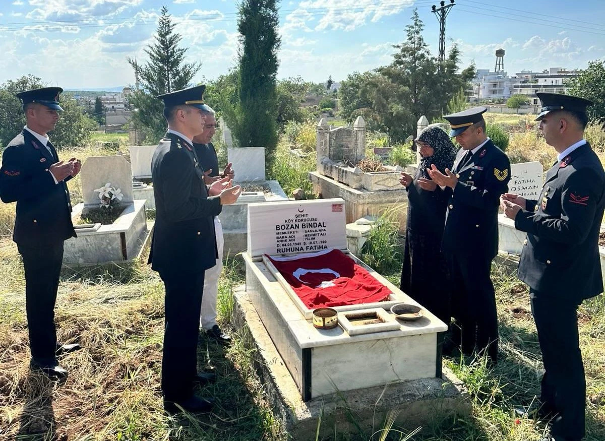 Şanlıurfa&rsquo;da Vefa Ziyaretleri: Şehit Kabirleri Bakıma Alındı, Aileler Unutulmadı