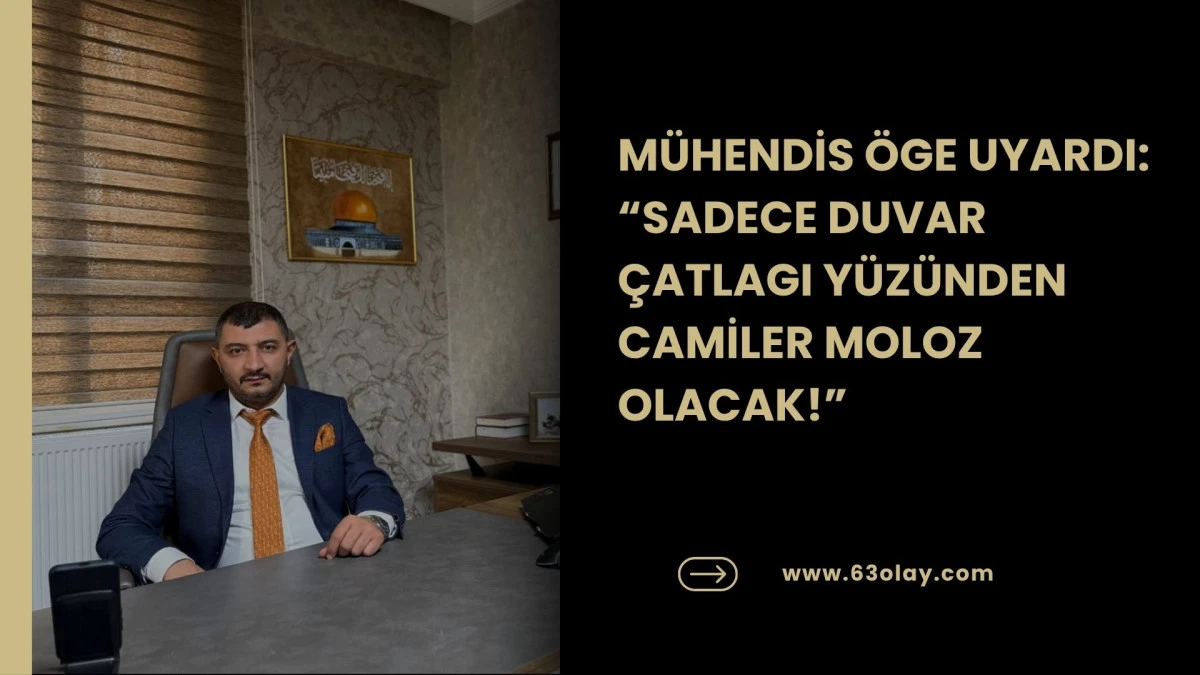 Şanlıurfa'daki Camilerin Hasar Durumu İ&ccedil;in Bilirkişi &Ccedil;ağrısı