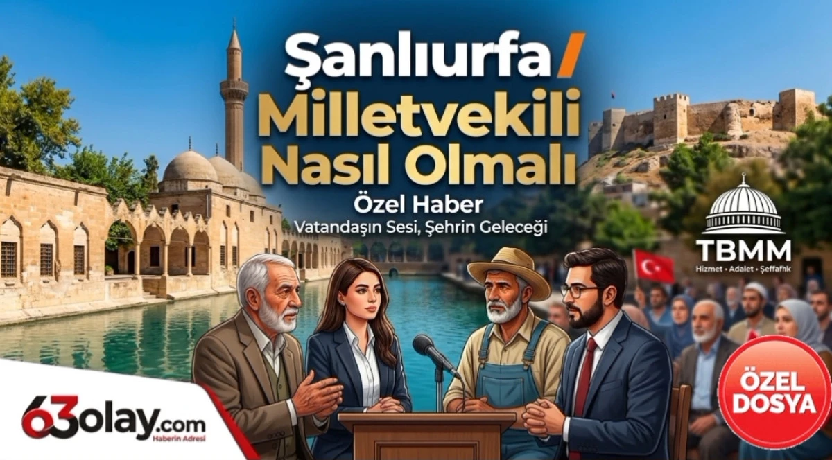 Şanlıurfa&rsquo;nın İstediği Milletvekili Profili Nedir? İşte Halkın Beklentisi!